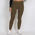 Brown Full Seat Silicone Woman Equestrian Breeches Tights